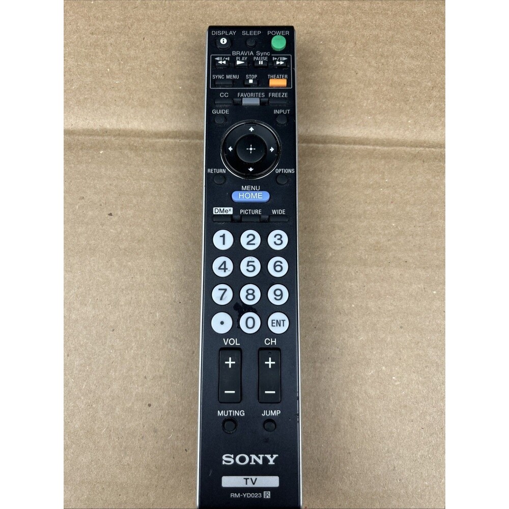Genuine Sony RM-YD023 Bravia LCD TV Remote Control OEM **Tested & Working**